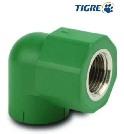 JOELHO PPR ROSCA FEMEA 25MM1X2 90° TIGRE